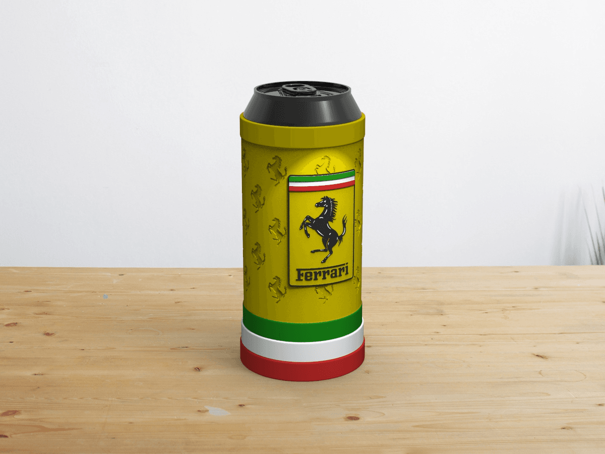 Porta Latas de 473ml de Ferrari