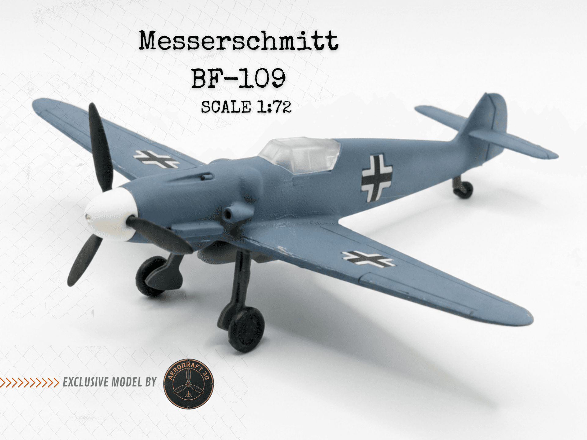 Messerschmitt Bf 109 G-6 - Landing Gear + Bomb