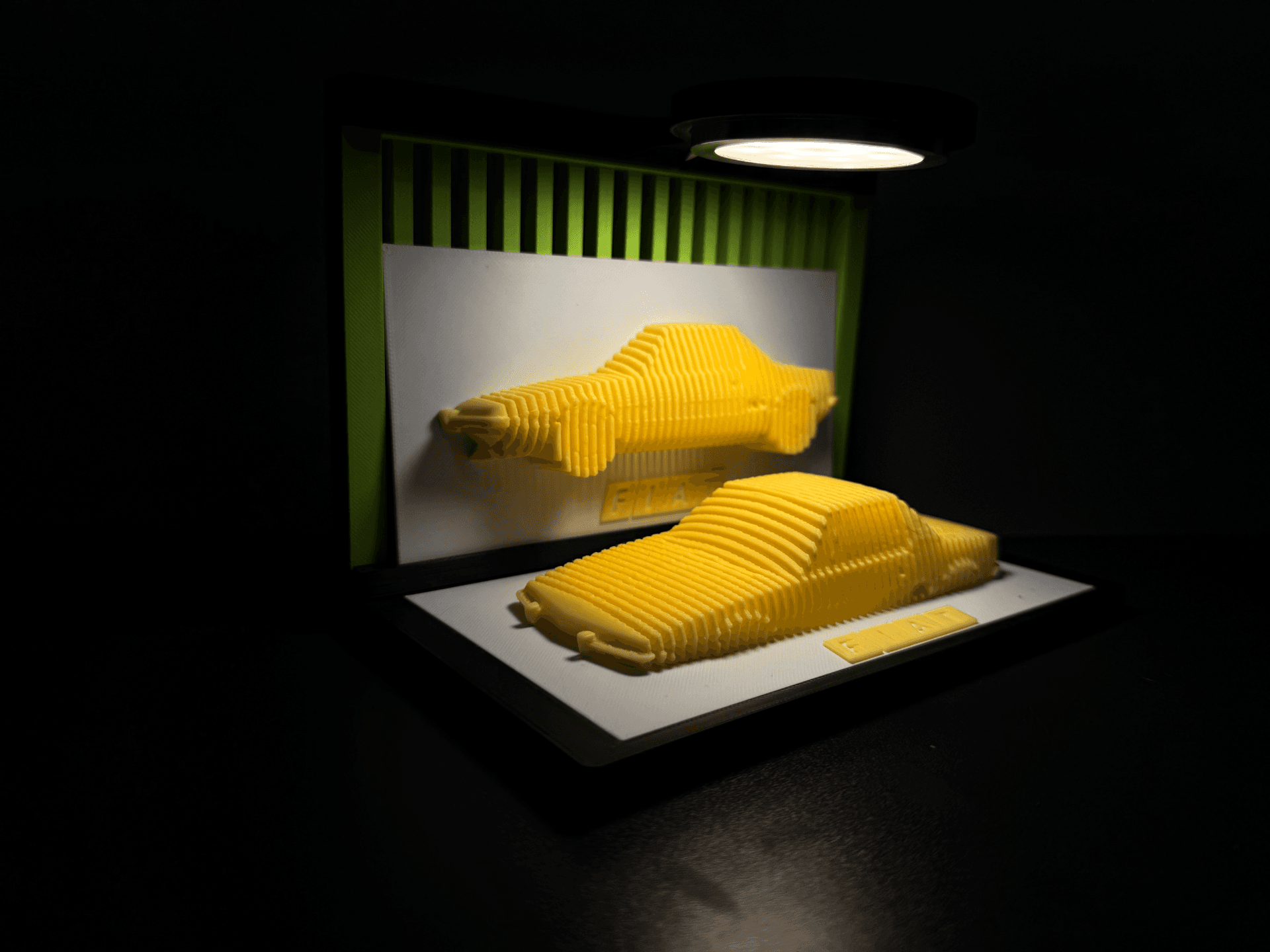Fiat X1/9 Layered Car model!