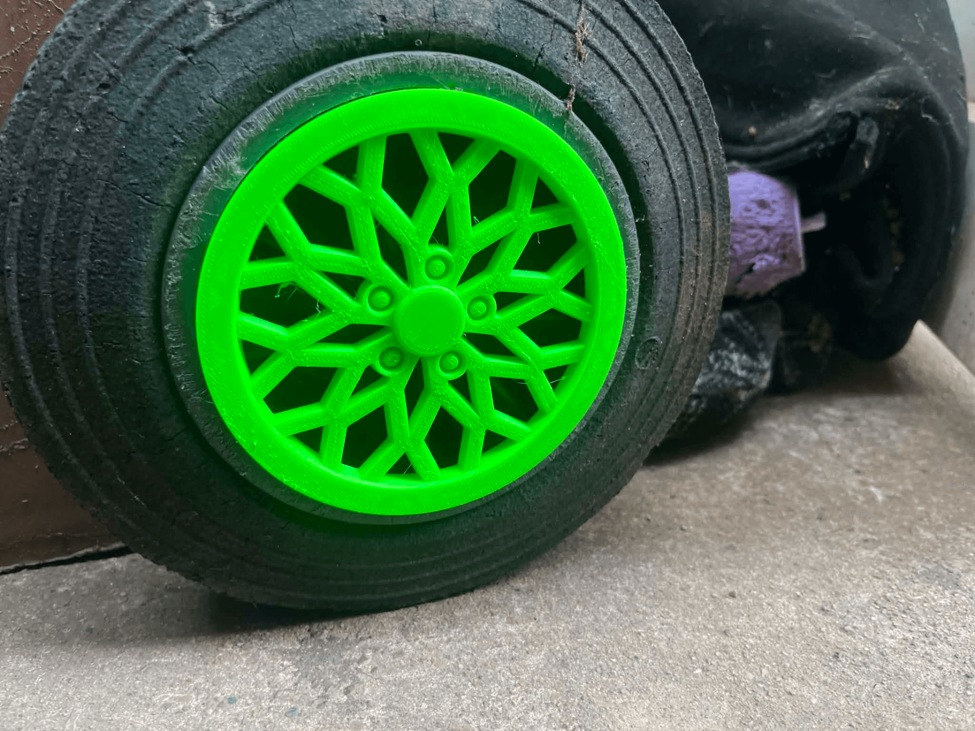 SNOWFLAKE STYLE BIN RIM