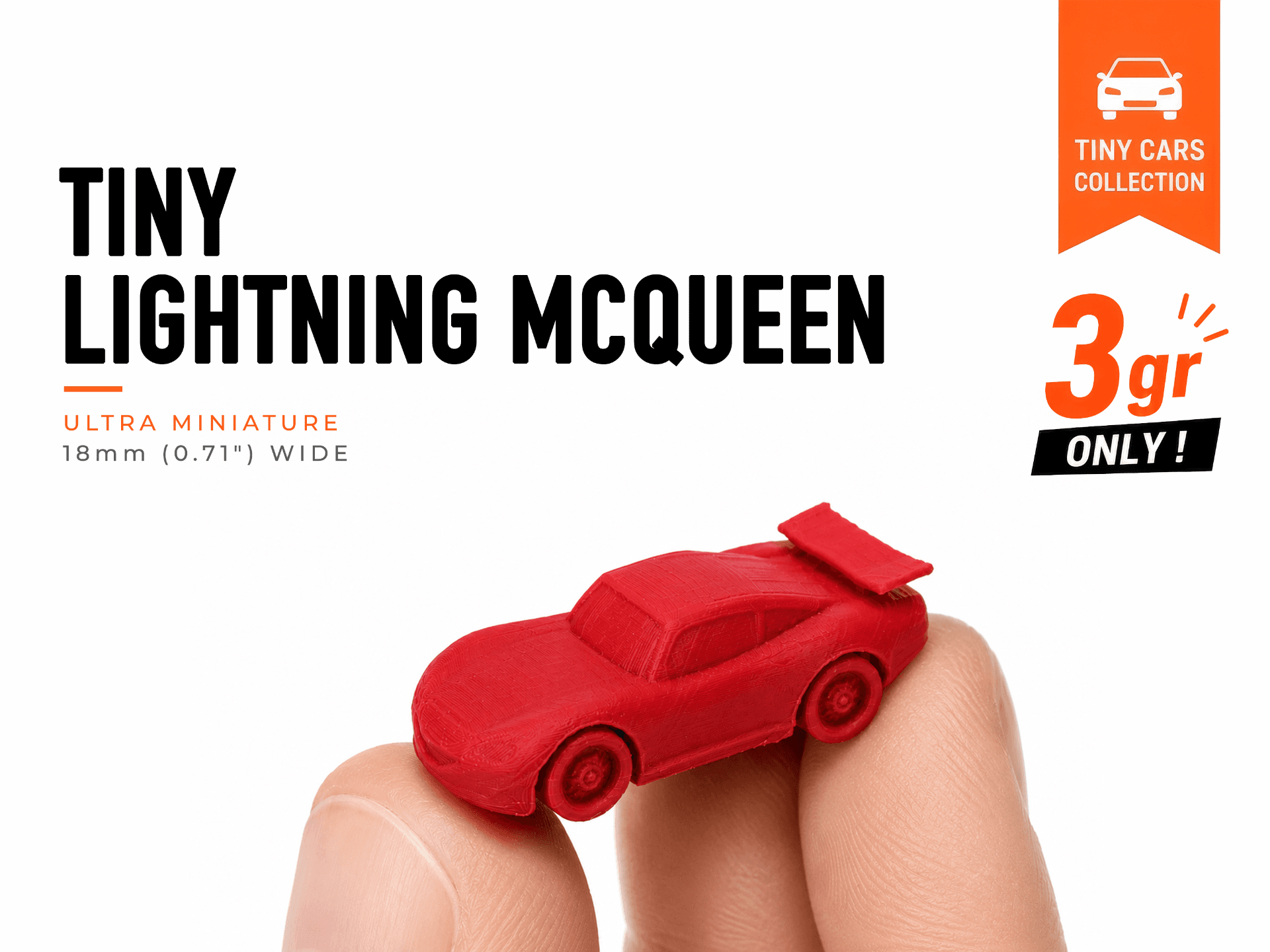 Tiny Lightning McQueen - Mini Cars Series