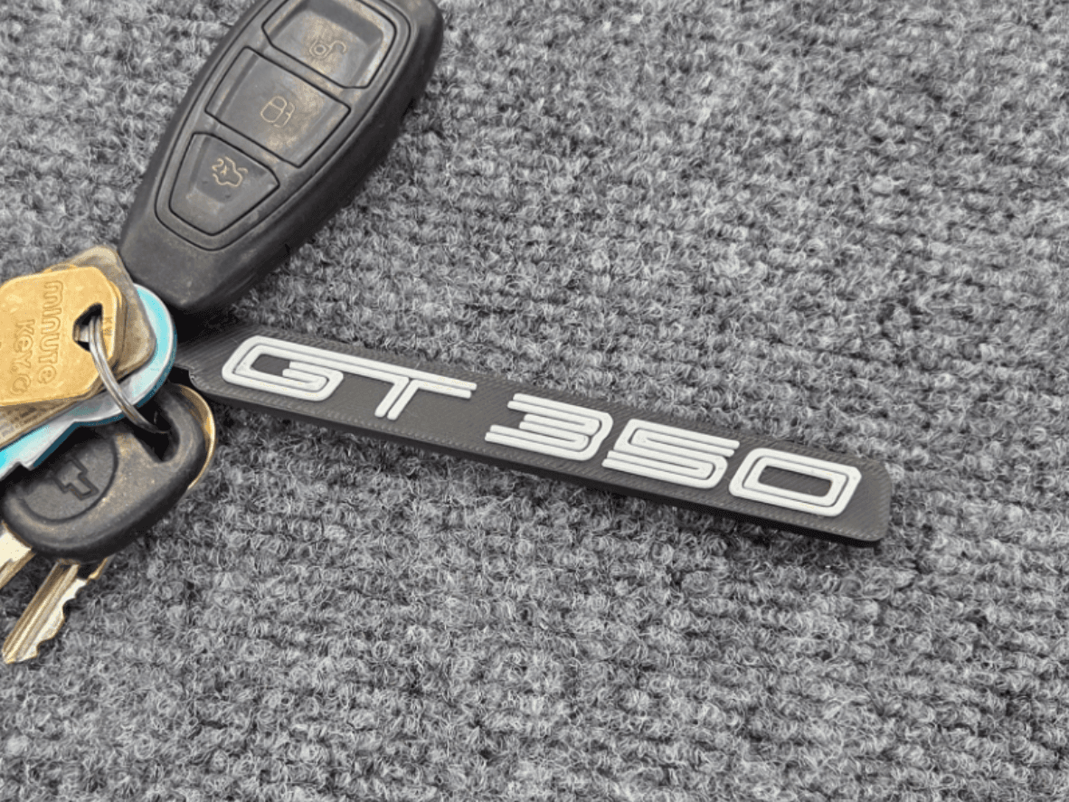 Ford Shelby Mustang GT350 Keychain