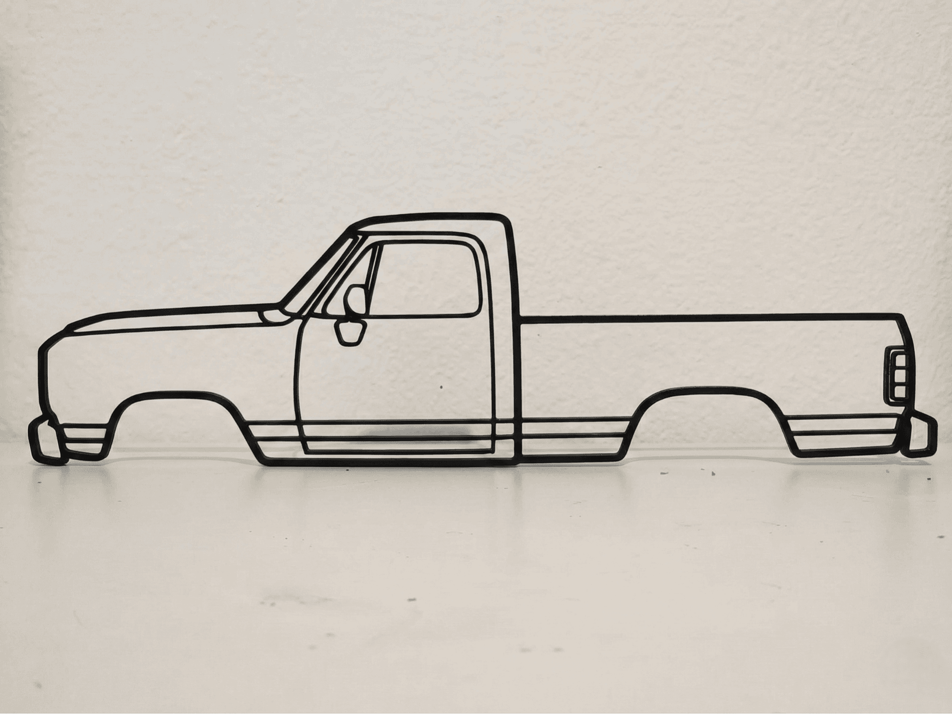Dodge Ram Squarebody 1st Gen Wall Art Cummins
