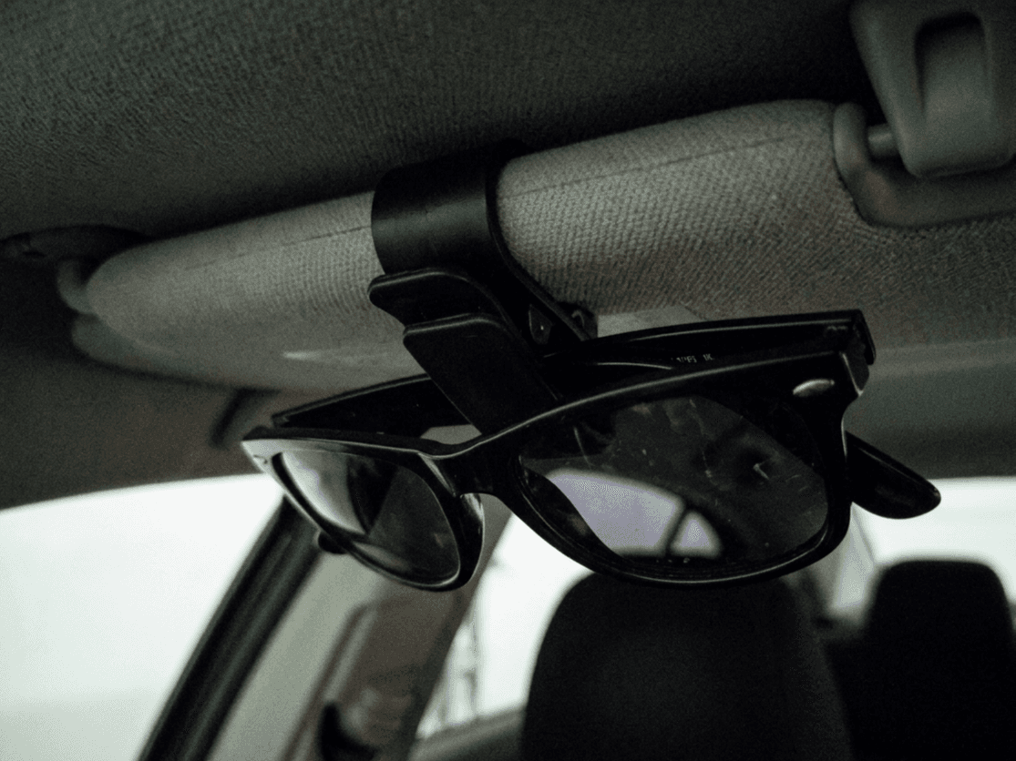 Universal Car Sun Visor Glasses Holder