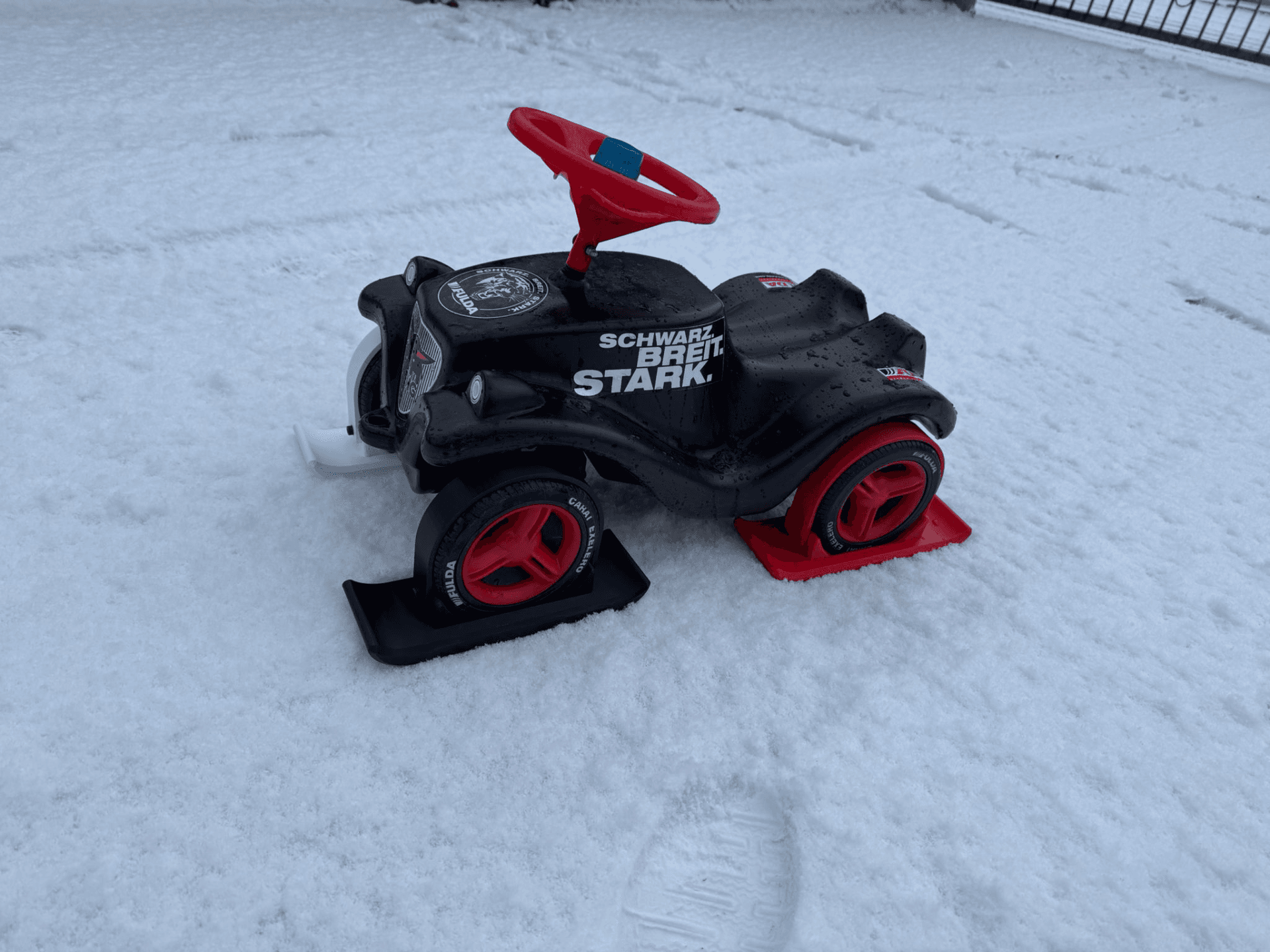 Bobbycar Ski (Schi) für Breite und Schmale Reifen