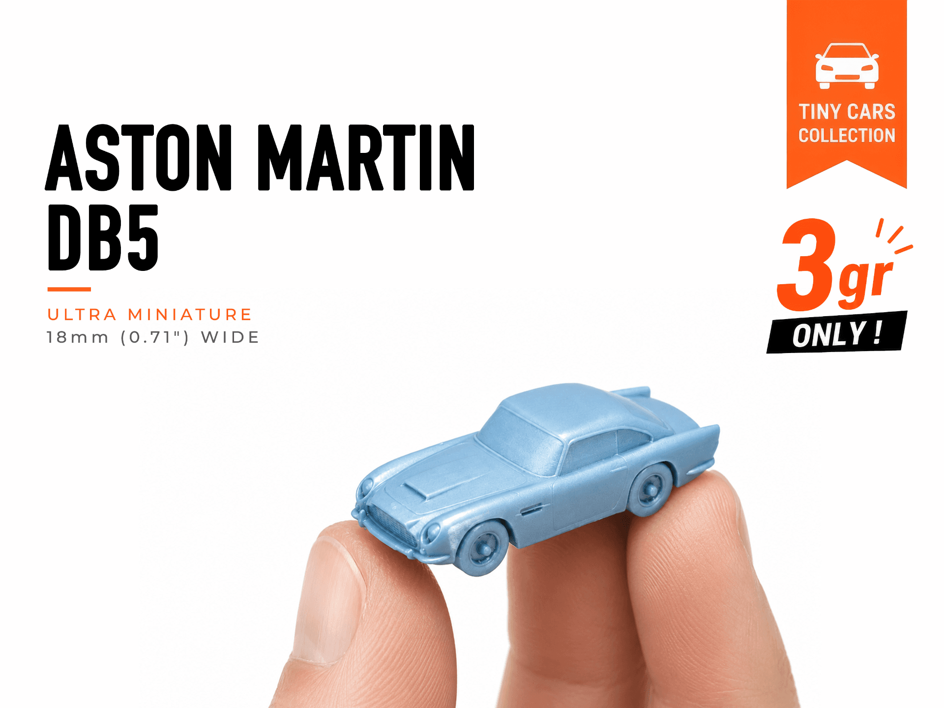Tiny Aston Martin DB5 - Mini Cars Series