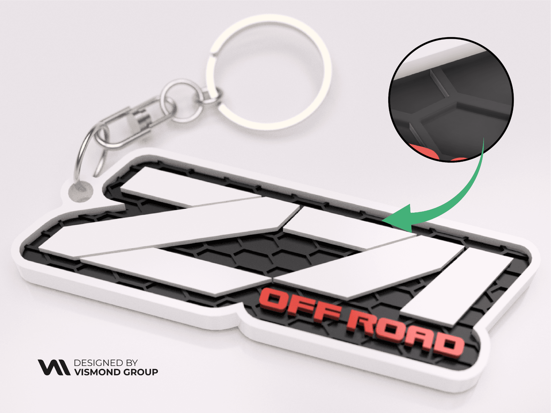 Chevrolet Z71 Keychain