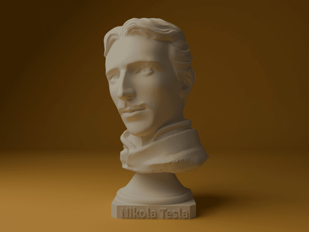 Nikola Tesla bust