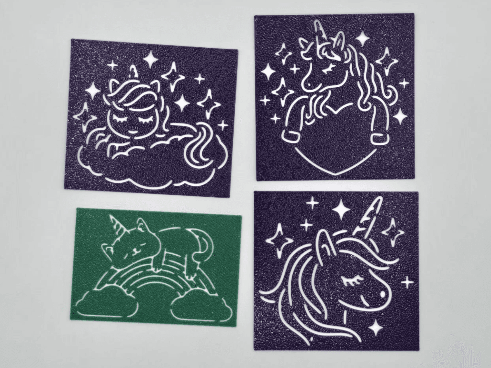 Magical Unicorn Dreams Stencil Set