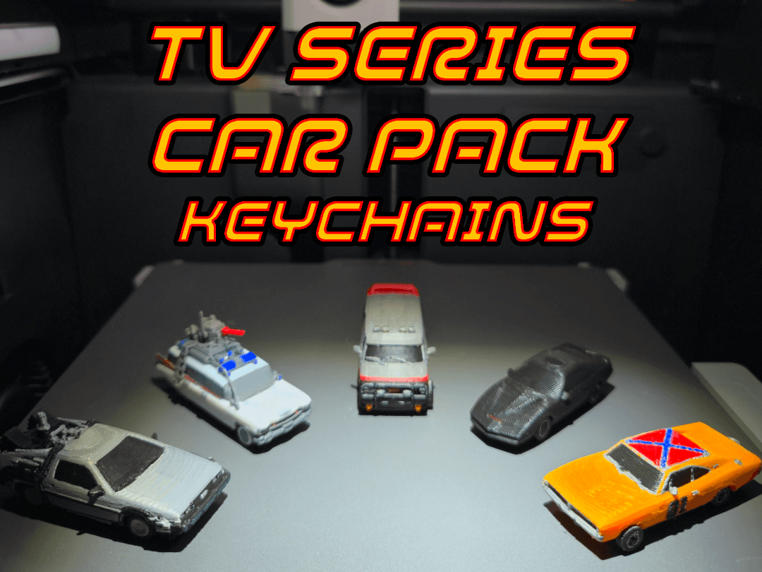 TV Series Car Keychains Pack