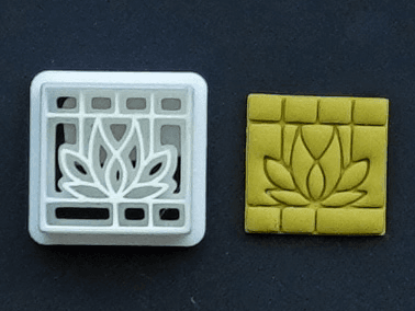 Lotus Polymer Clay Cutter For Earrings Necklaces