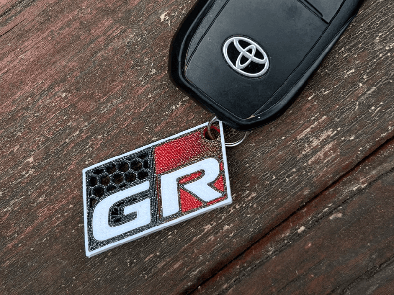 Toyota GR (Gazoo Racing) Keychain