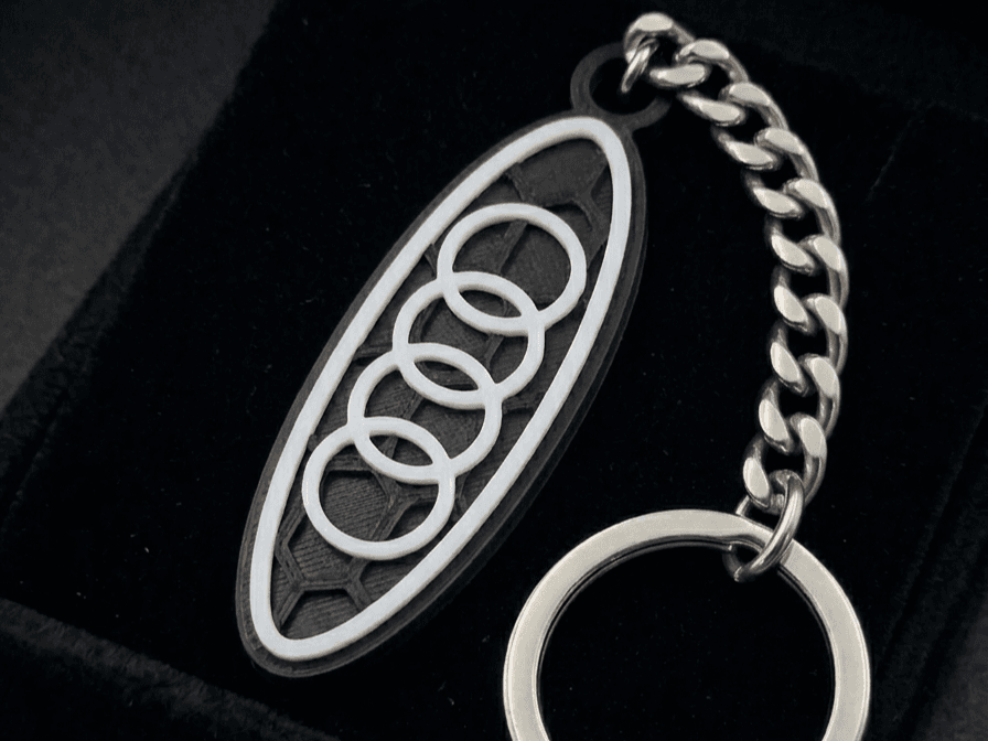 Portachiavi logo Audi