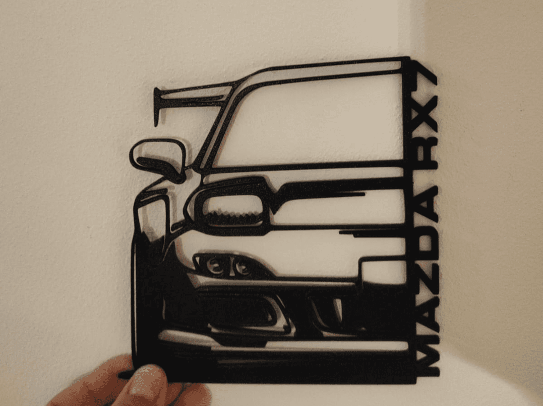 Silhouette Mazda RX7