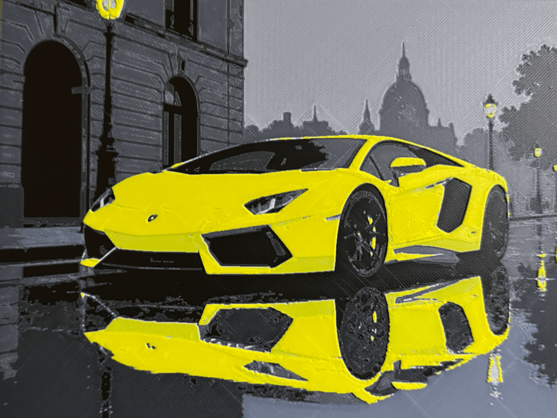 Lamborghini Hueforge 4 colour
