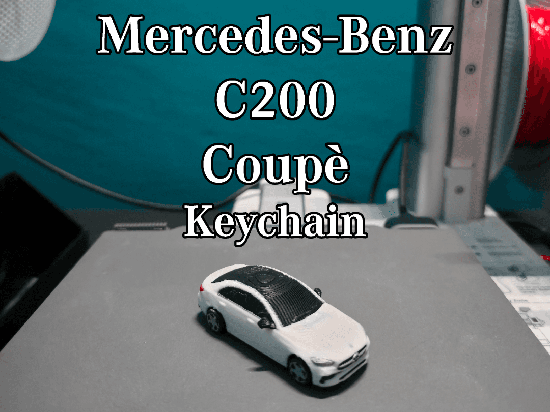 Mercedes C200 Coupè Keychain (PIP WW Vortek)