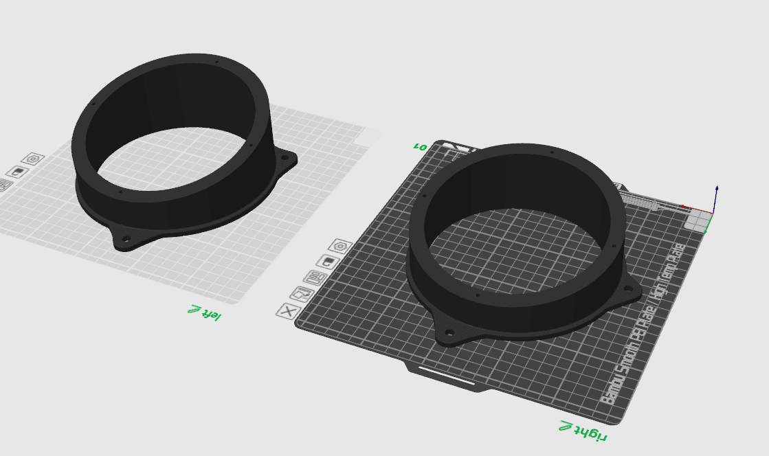 Bmw E53 X5 Rear Speaker adapter