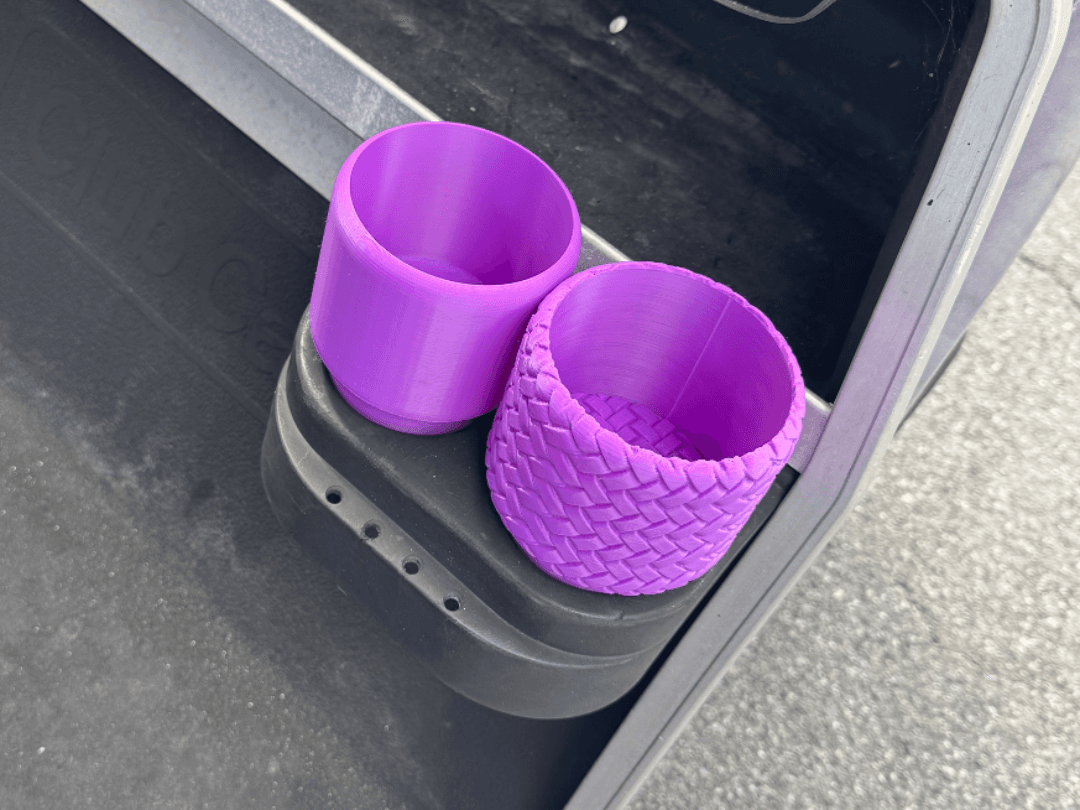 Golf Cart Cup Holder for Large Travel Mugs