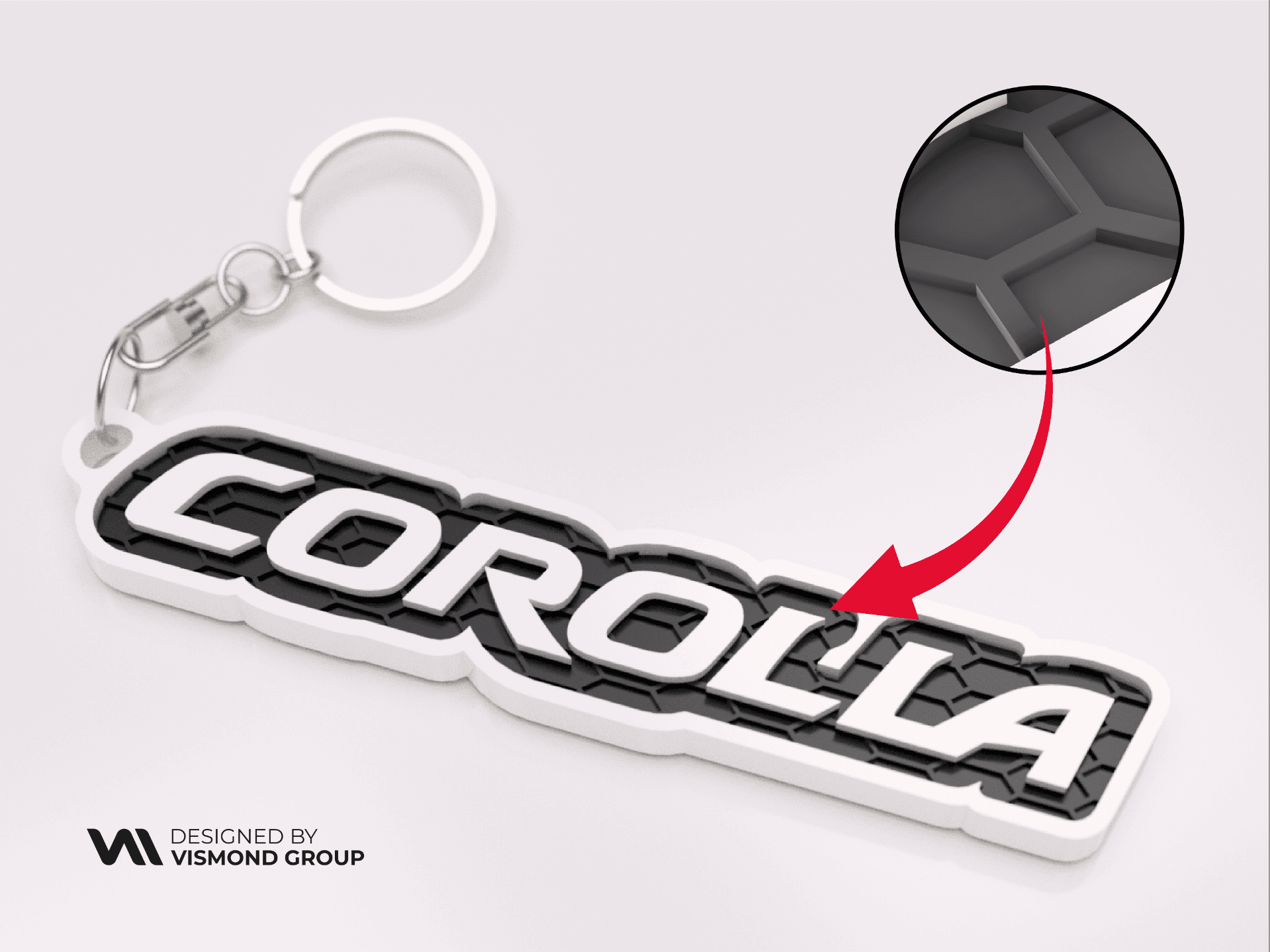 Toyota Corolla Keychain