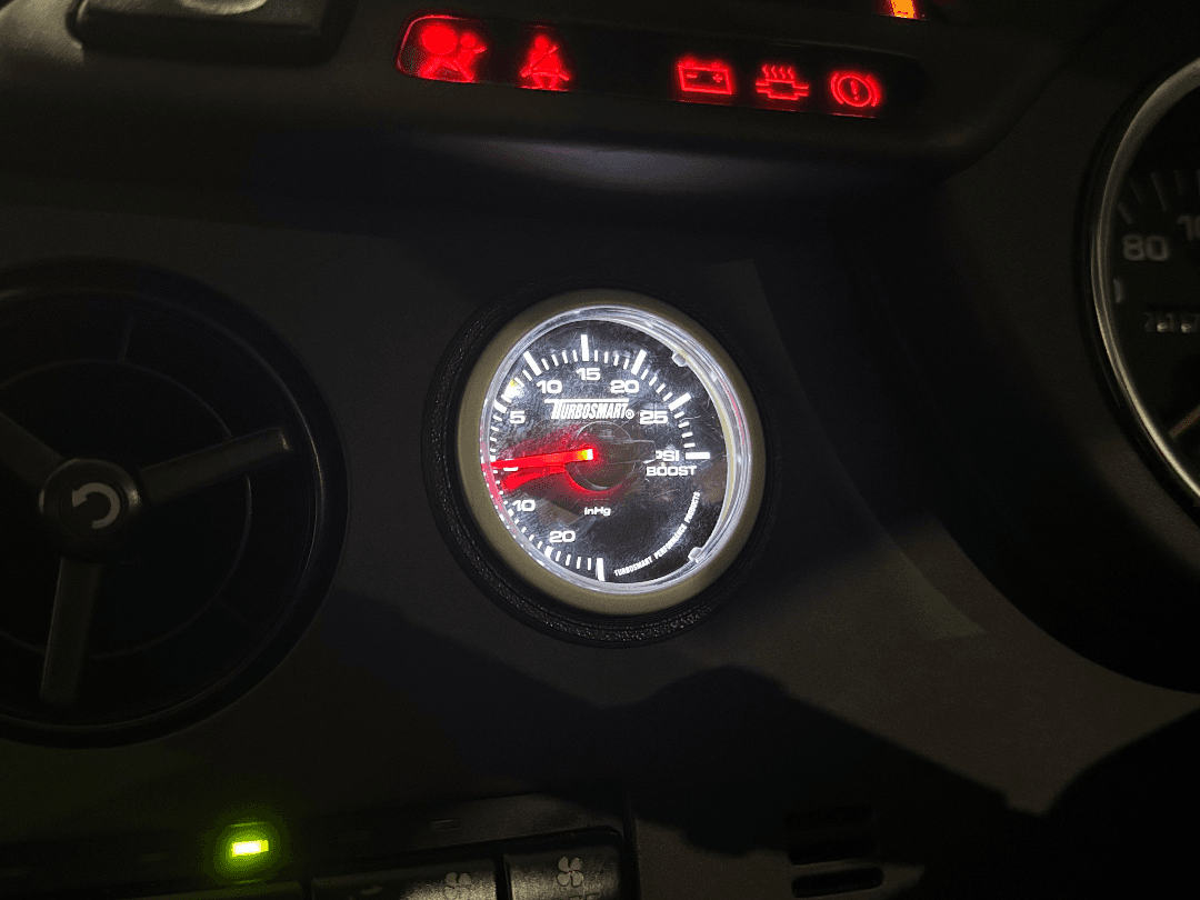 Toyota Supra MKIV Boost Gauge Adapter 52MM
