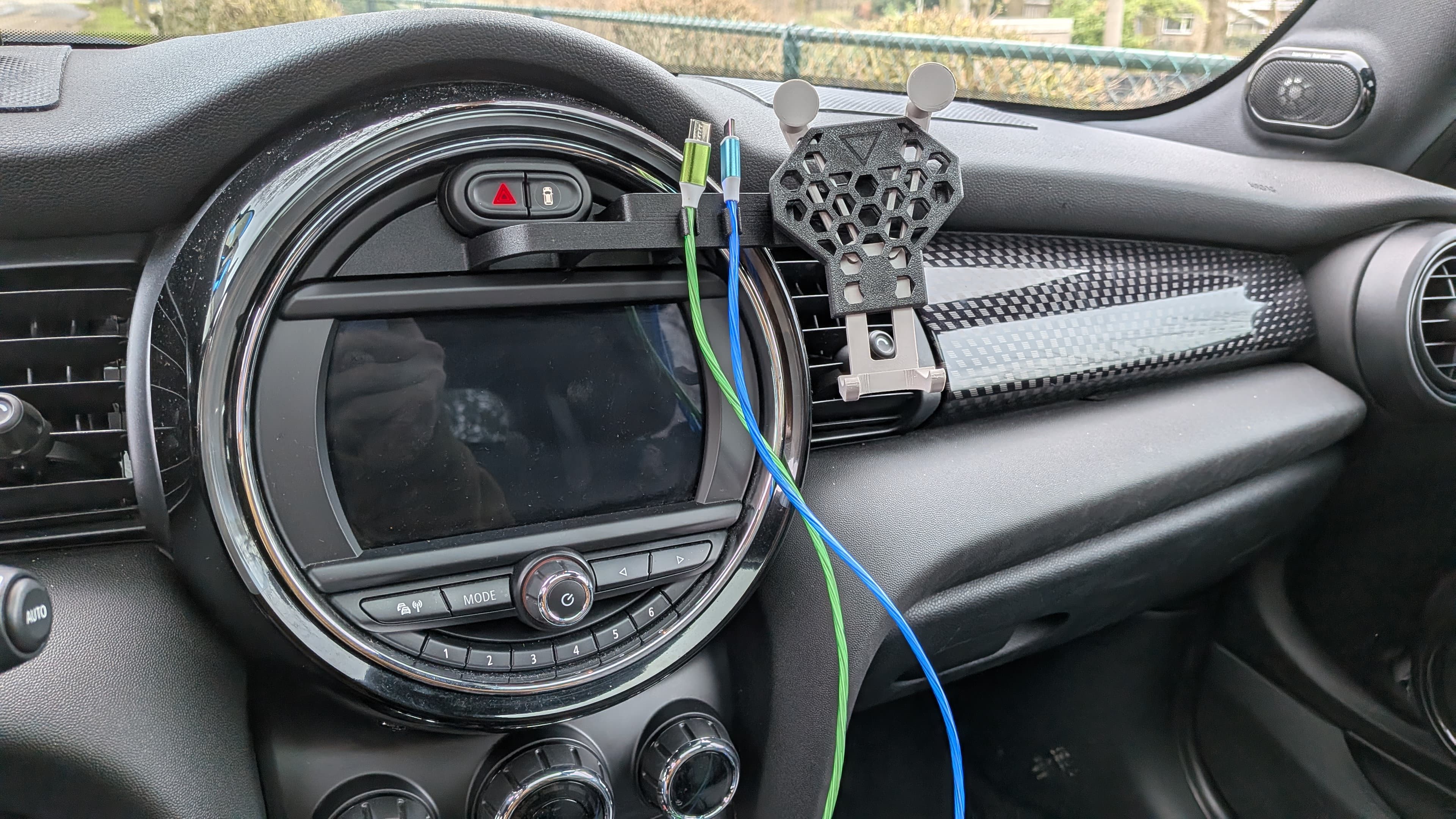 Mini Cooper Phone Holder