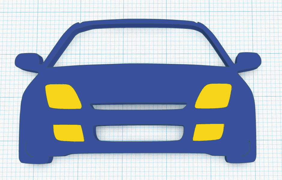 Honda Prelude 5 keychain