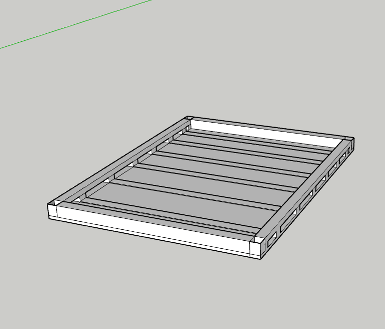 scx24 Land rover defender Roof rack