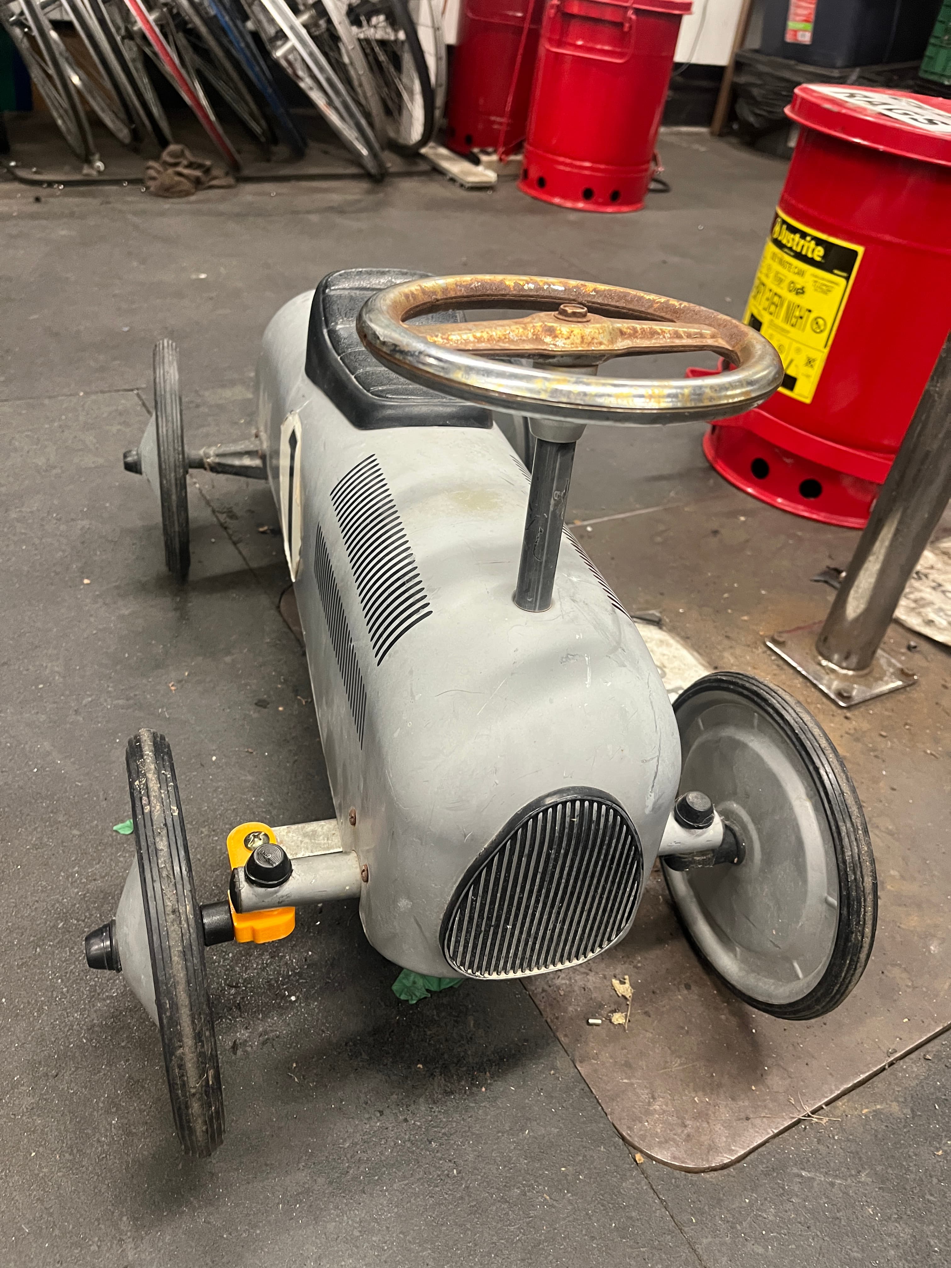 Schylling Speedster. Ride On Scooter steering axle replacement part.