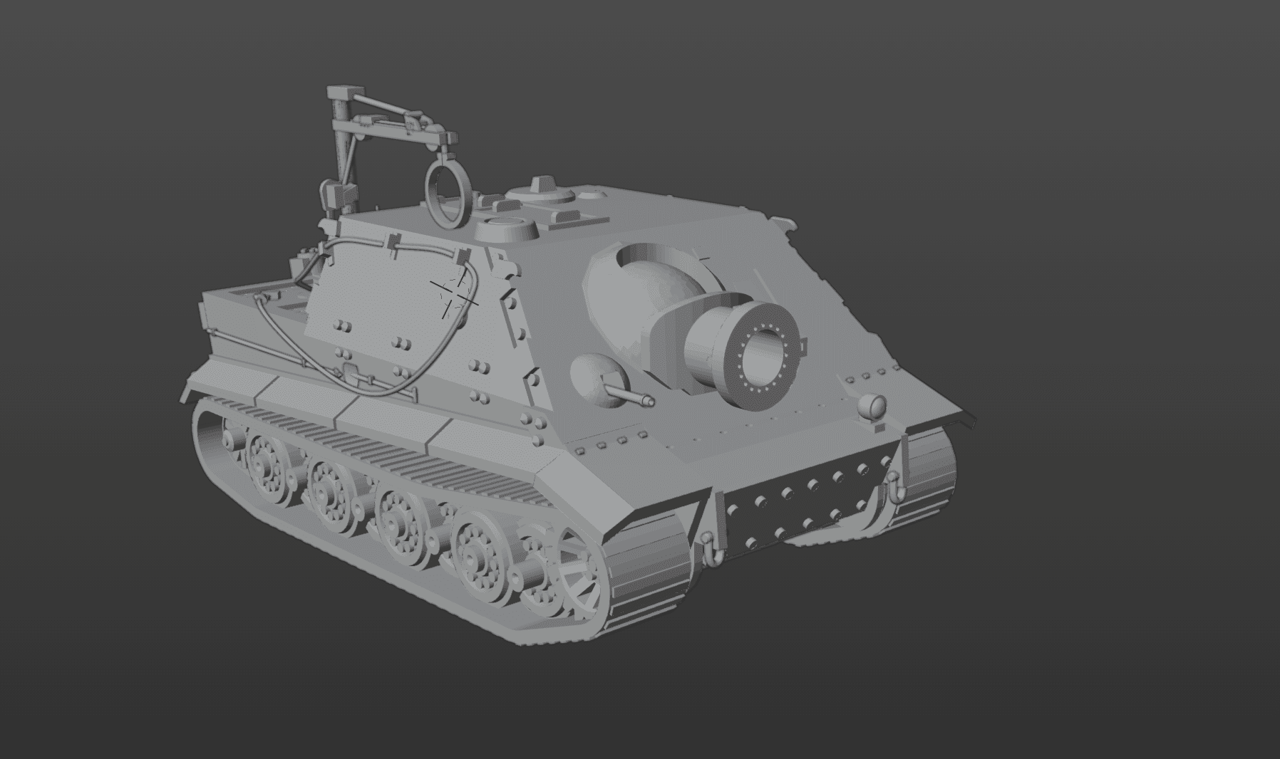 380mm Sturmörser (Sturmtiger Tank) with Crane and Stowage