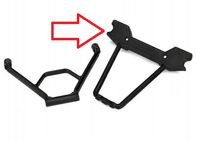 Traxxas X-Maxx Rear Bumper Support Towers (replaces #7734)