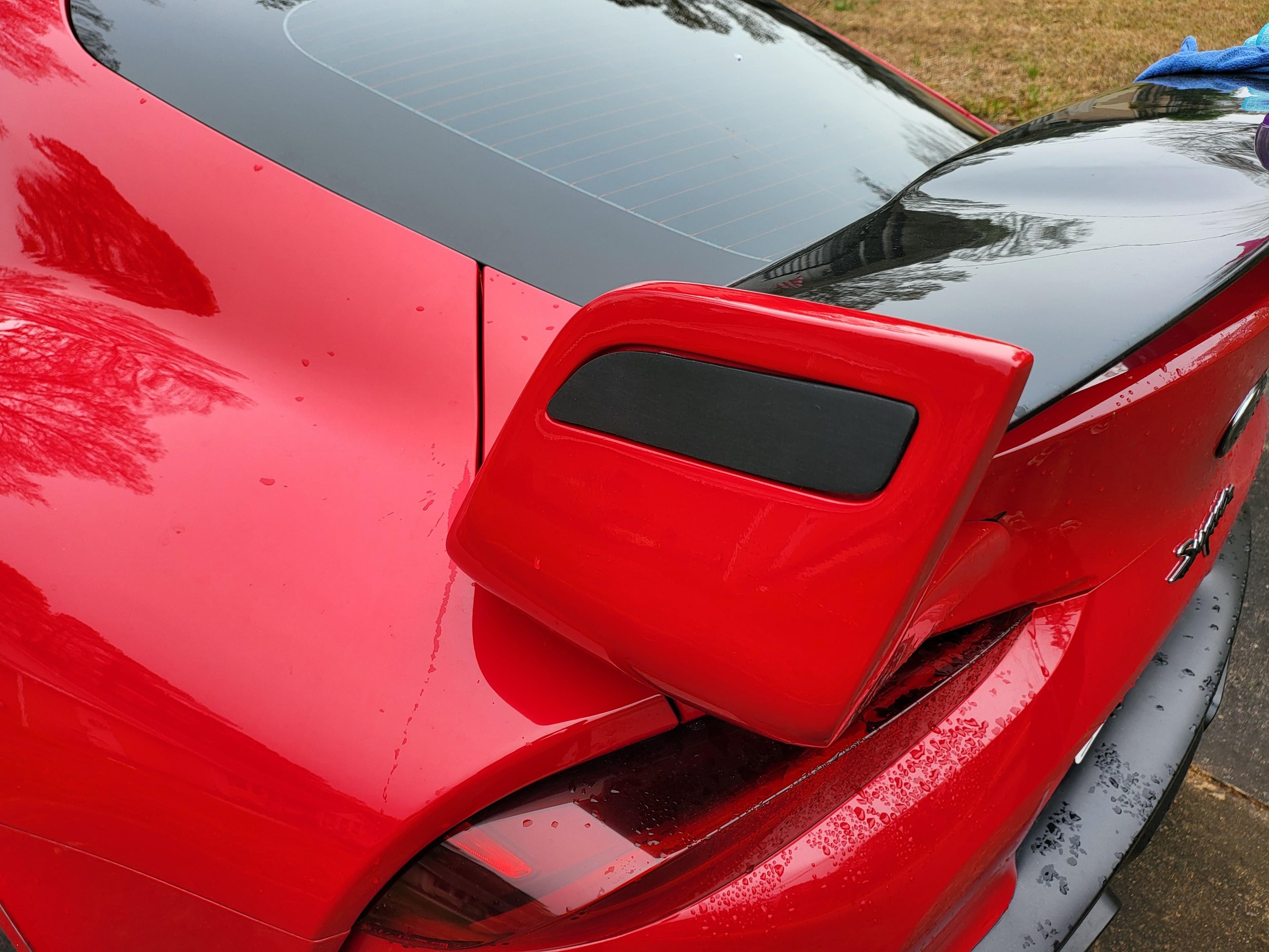 End Plate for Aftermarket Toyota Supra Rear Wing Spoiler