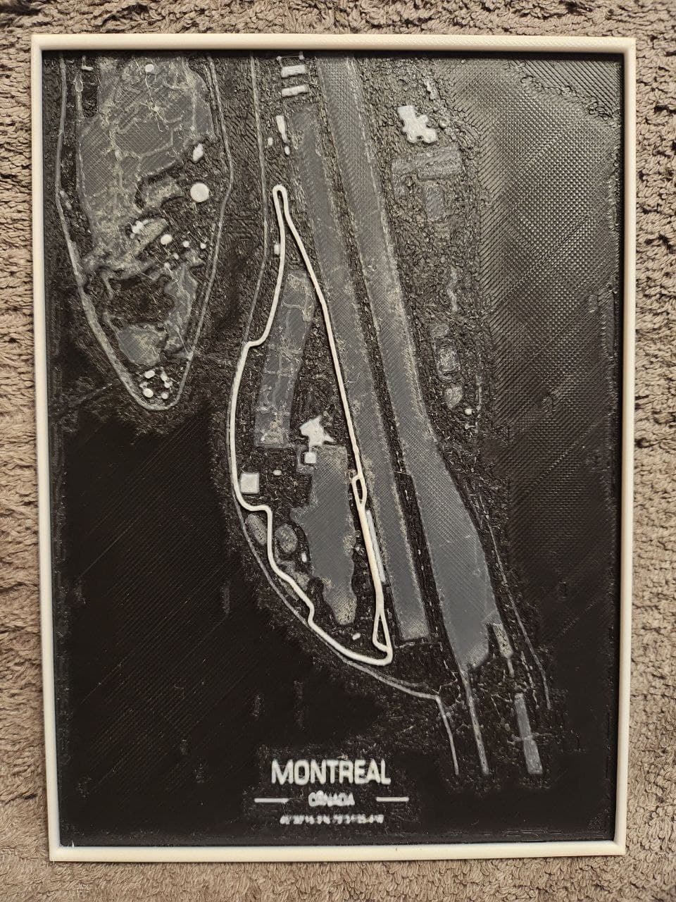 Circuit Gilles Villeneuve - Montreal Circuit F1 - HueForge