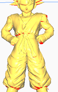 Kid goku full body