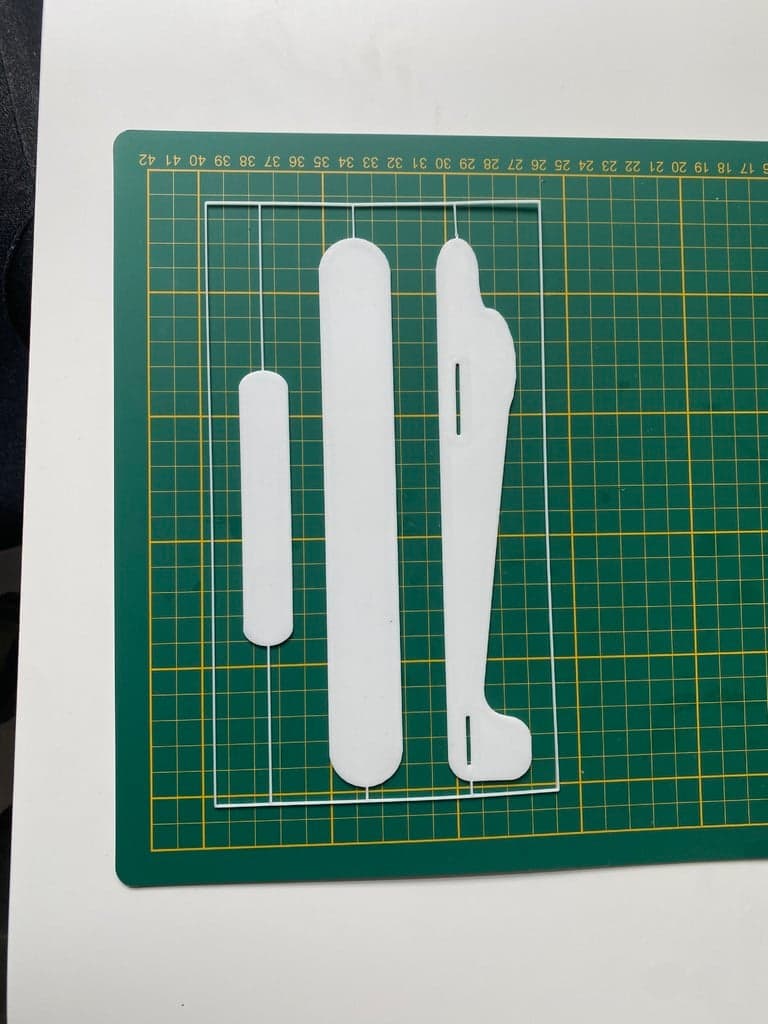 Flat pack plane glider