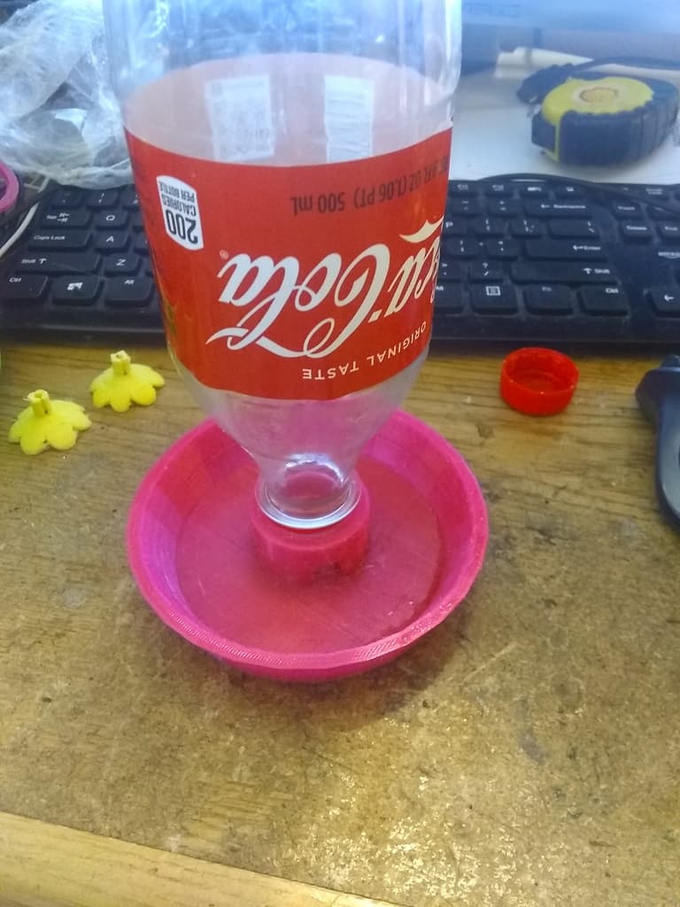 hummingbird feeder for soda bottles