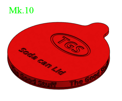 Worlds Most Technologically Advanced Soda Can Cap Mk.10