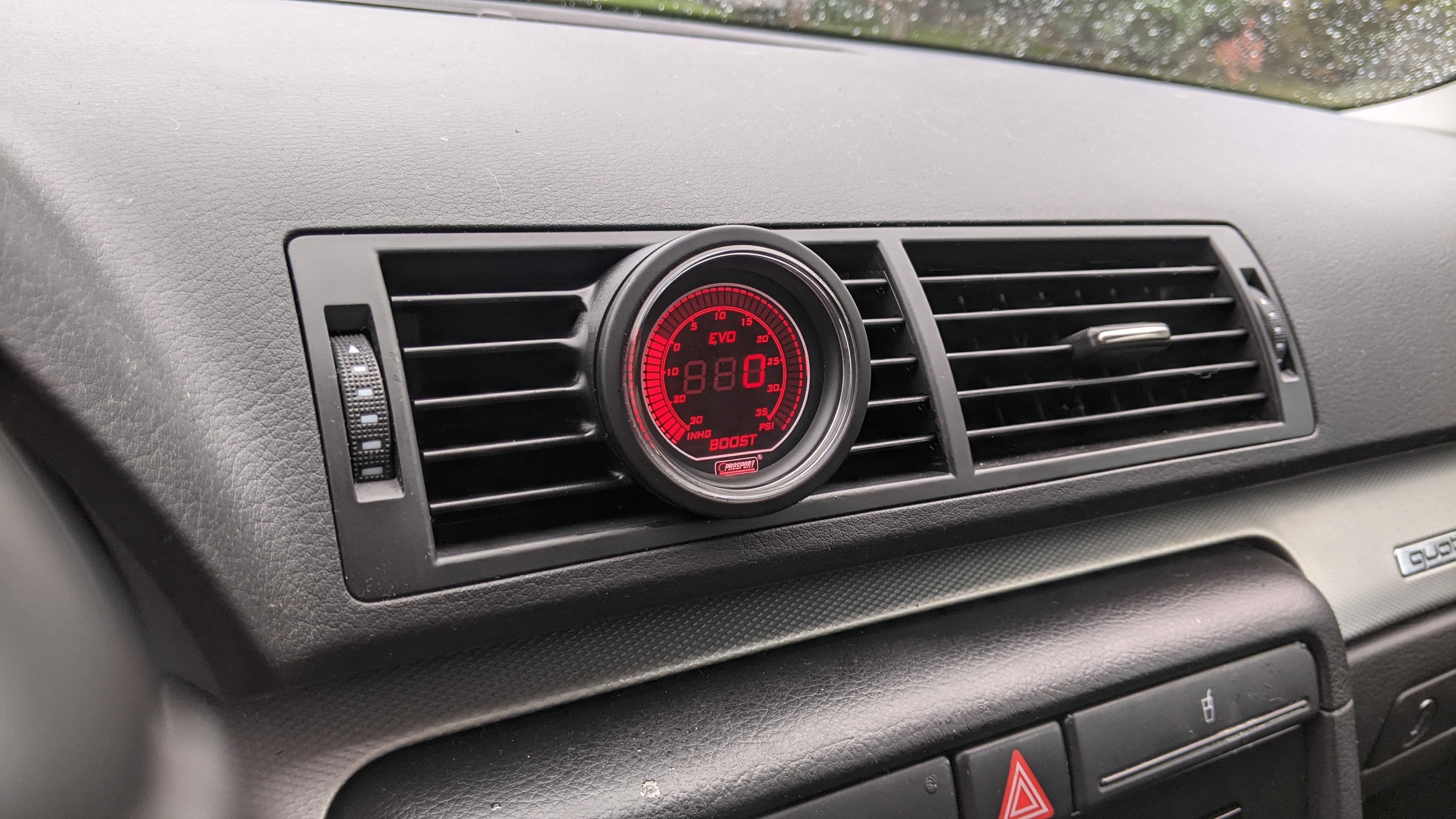 Audi B6 Vent Gauge
