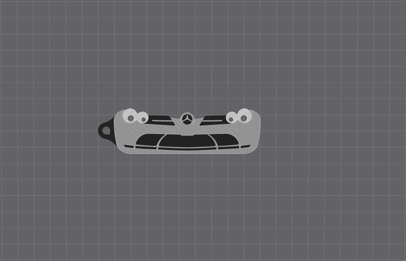 Mercedes-Benz SLR Keychain