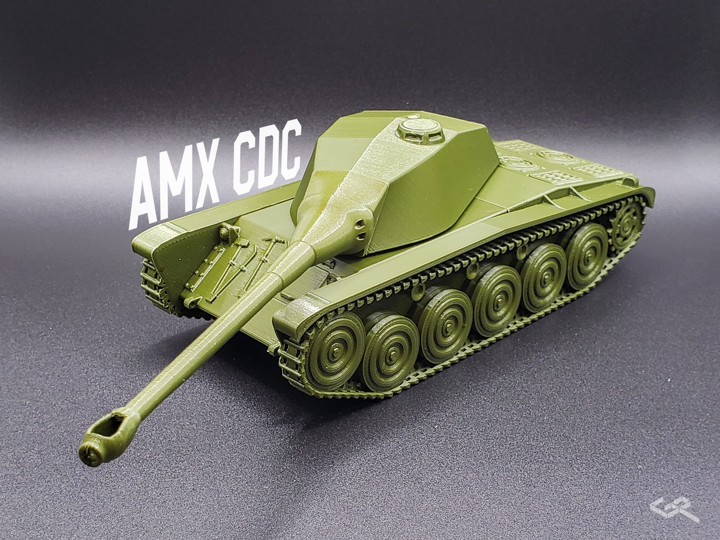 1:48 Scale AMX CDC Tank Model