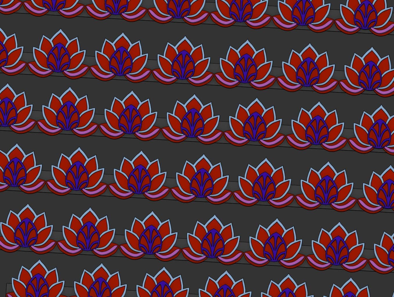 lotus flower multi color