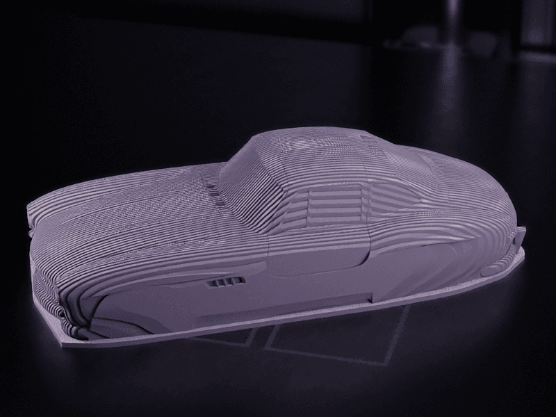 Mercedes SL300 - Sliced