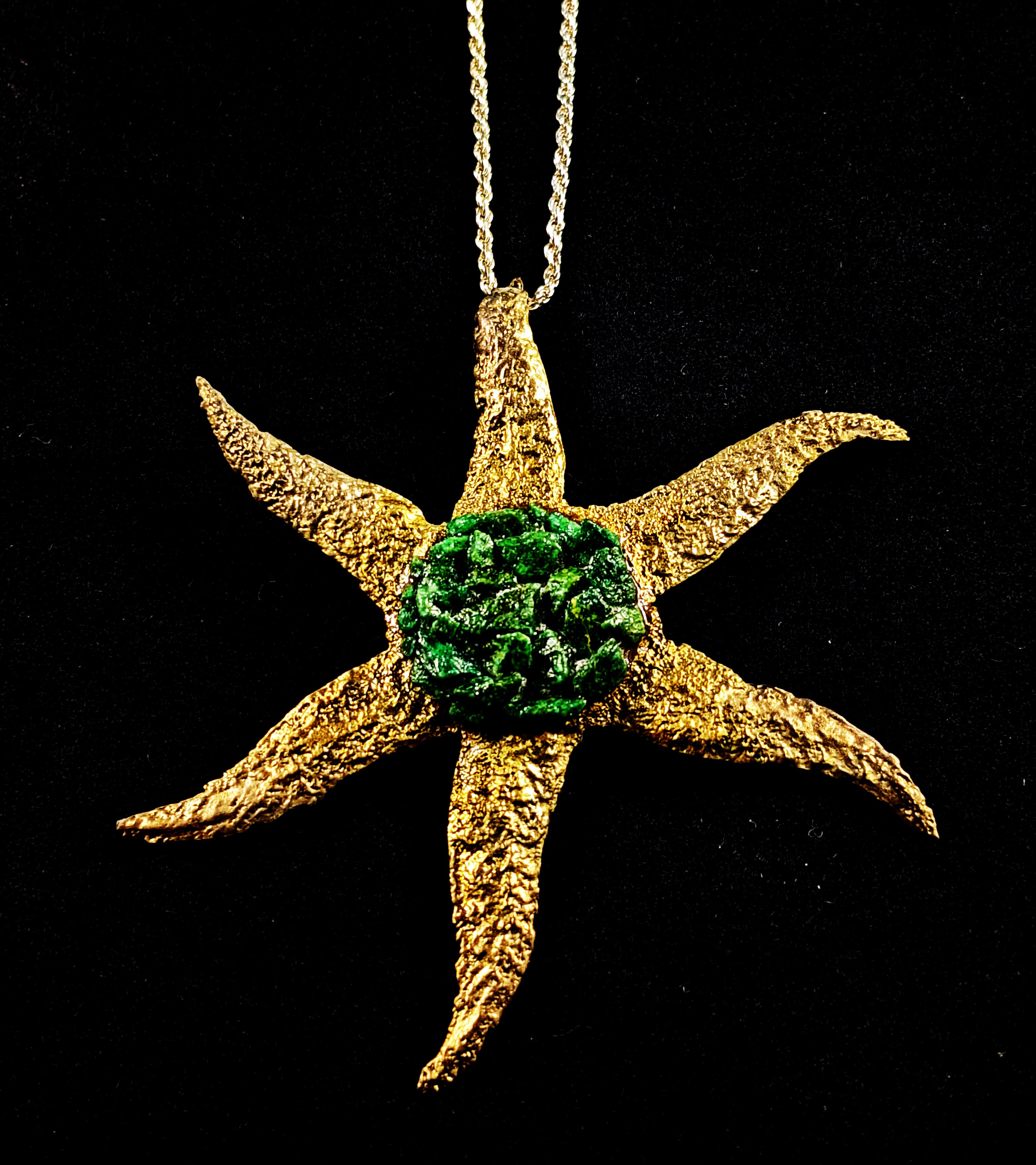 Sun/Starfish With Textured Arms Form