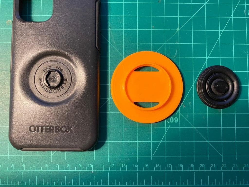 Popsockets extender to 65mm Dia