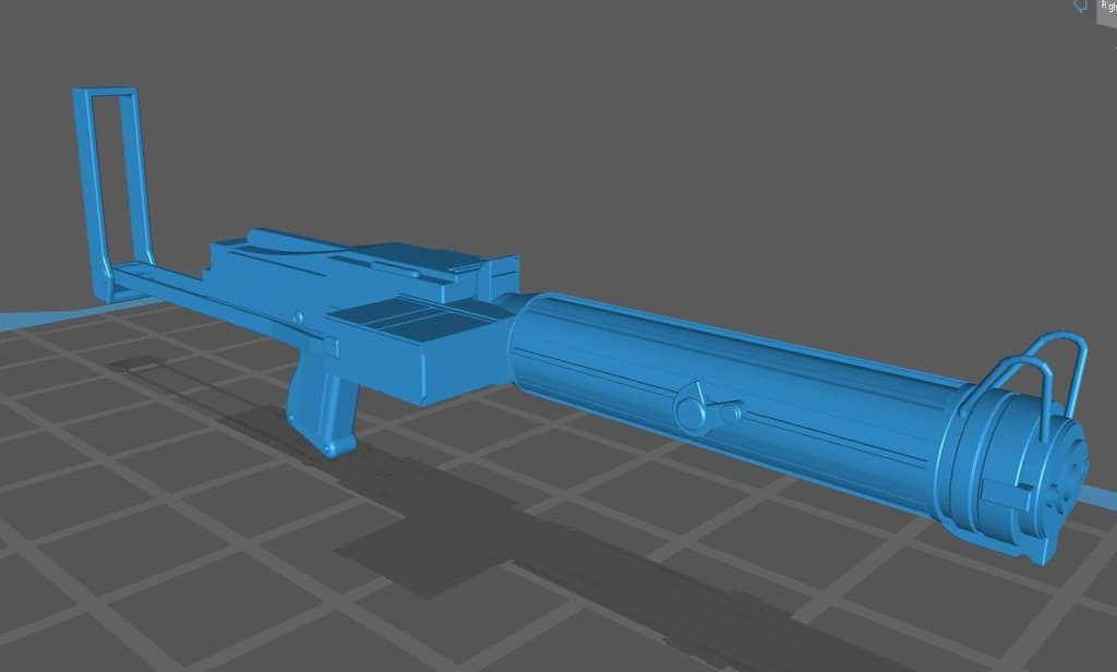 Star Wars DC15-S blaster rifle with open stock from Book of Boba Fett in 1:12 1:6 and 1:1 scale