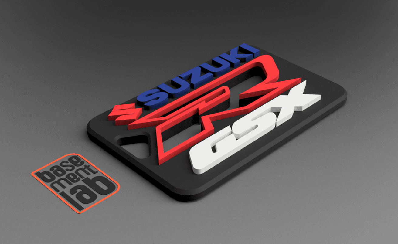 GSX-R Suzuki - Keychain - Portachiavi - Porte Clès - 钥匙链 - Schlüsselanhänger