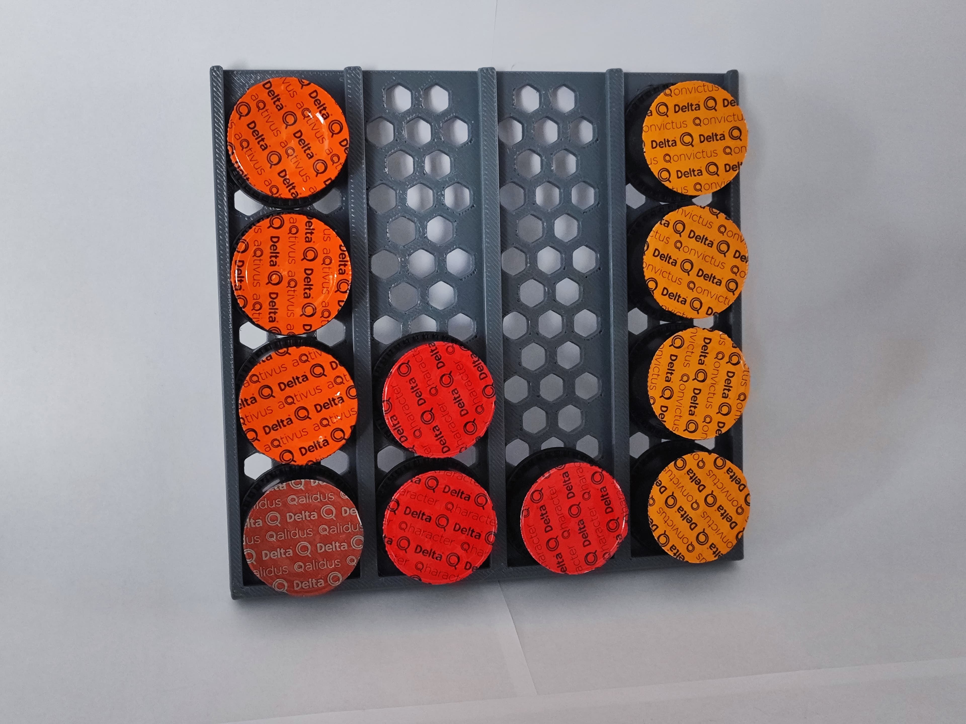 Delta Q Flat Capsule Holder | Wall & Drawer (1-5x)