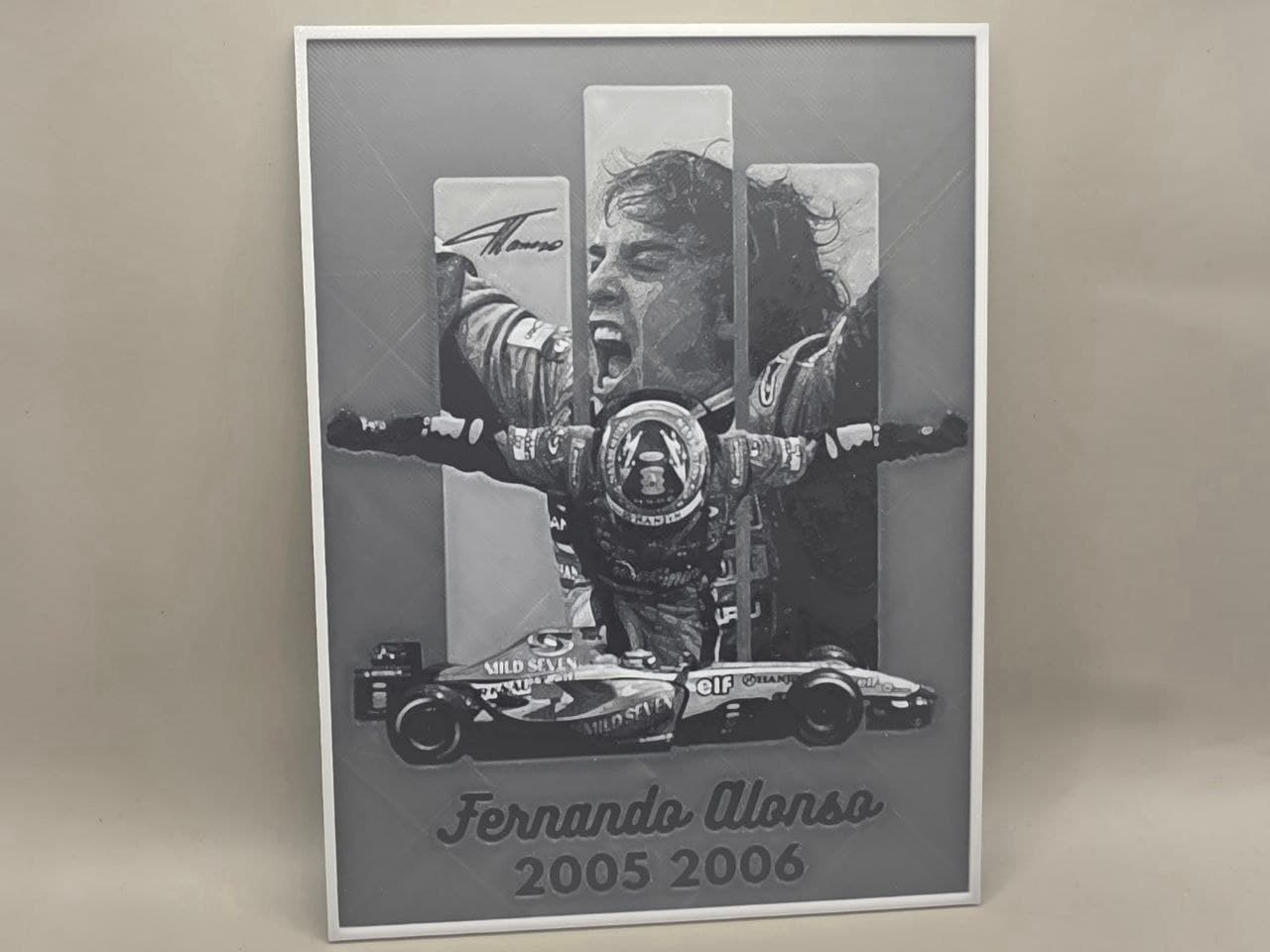 Fernando Alonso - HueForge