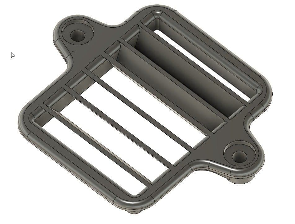 Lower dash vents for Land Rover Series III
