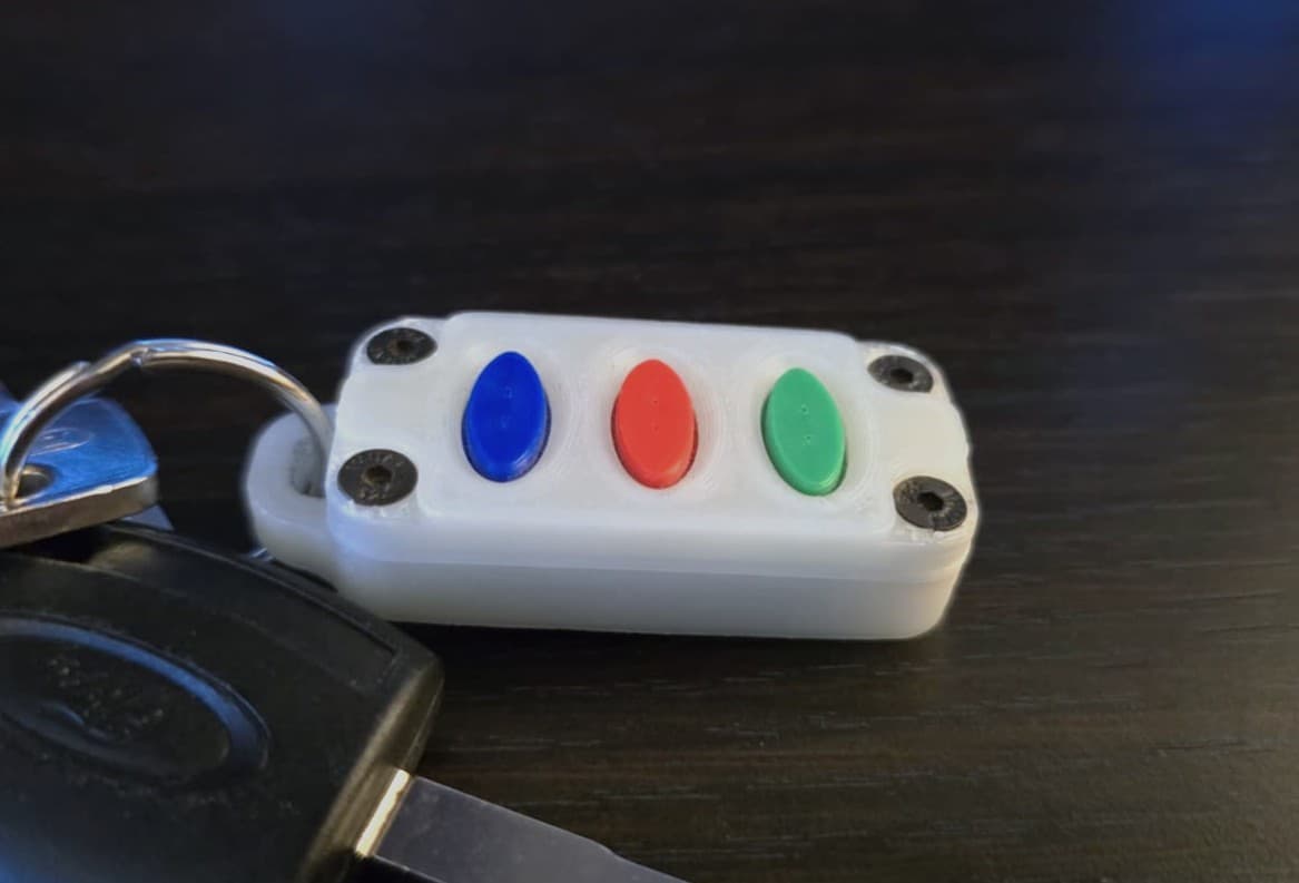 Ford remote key case (e.g. Ford Focus mk2)