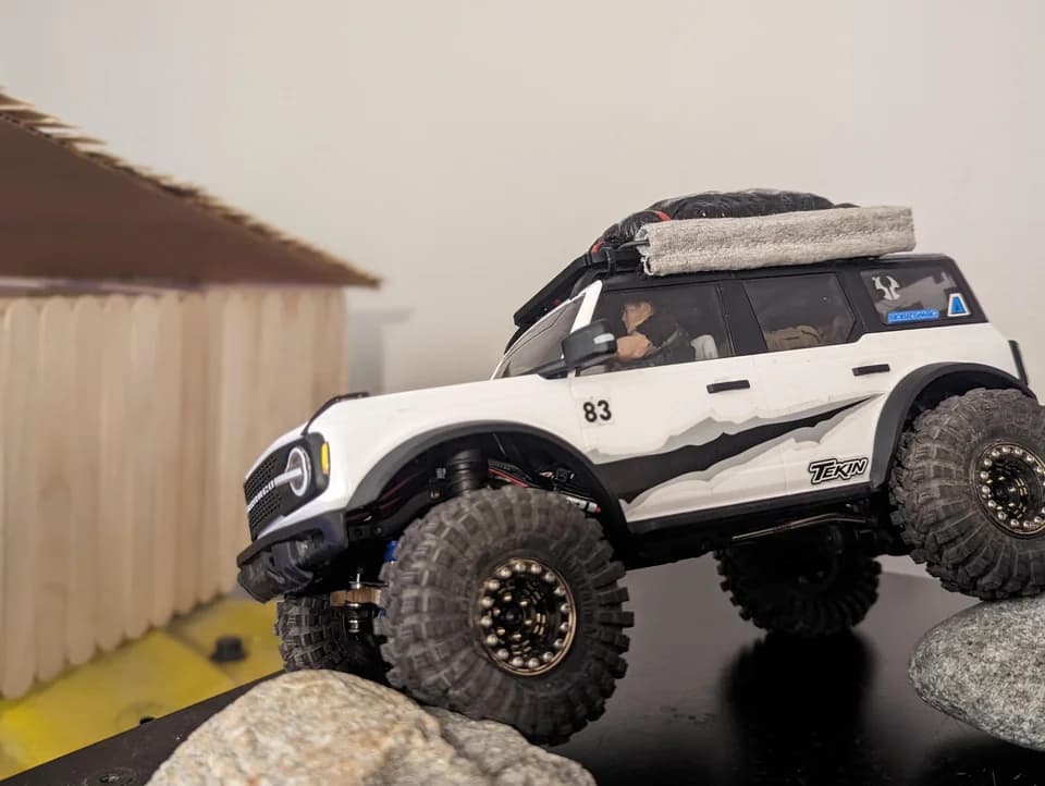 For TRX4M Bronco Interior floor